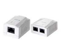 Prise murale en saillie UTP - EQUIP - Cat. 5e - RJ45 - Blanc