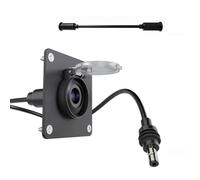Prise murale étanche IP67 en aluminium pour Starlink pour MINI, connecteur femelle DC5521 avec câble d'extension de 20 cm, adaptateur d'alimentation pour camping-car, bateau, camion, utilisation en