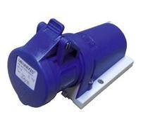 Prise murale femelle CEE 16 A 3 pôles MENNEKES Mennekes 1341 230 V bleu Bleu G