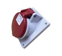 Prise murale femelle CEE 16 A 5 pôles Mennekes 3473 400 V rouge