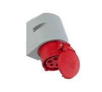 Prise murale femelle CEE 16 A 5 pôles PC Electric 115-6tt 400 V