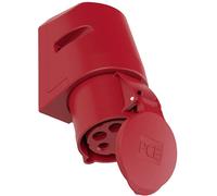 Prise murale femelle CEE 32 A 5 pôles PCE 125-6R 400 V rouge 1 pc(s)