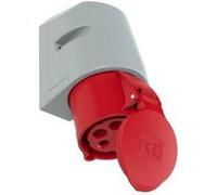 PCE Prise murale femelle CEE 125-6tt 32 A 5 pôles 400 V 1 pc