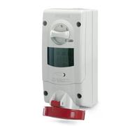 Prise murale interverrouillée 32A 3P T 380-415V 6h IP66 IP67 avec verrouillage