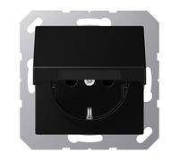 Prise Murale Jung A500 16A 250V IP44 Avec Capot De Sécurité (Prise européenne) - A1520BFKIKLSWM