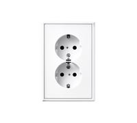 Prise Murale Jung LS RANGE (appareillage WCD) (Prise européenne) - LS5015WW