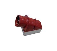 Mennekes Prise CEE Merle 101200044 400 V 32 A 5 pôles IP44 rouge Lot de 10