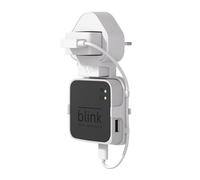 Prise murale pour module Blink Sync 2 - Support pour montage extérieur et intérieur Blink avec câbles courts - Blanc