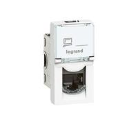 prise murale rj45 cat6 legrand 22.5x45 utp