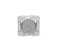 Schneider Electric - Odace, prise RJ45 Alu, grade 1 (téléphone) cat. 5 UTP, à vis - S530471