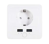 Prise murale WiFi intelligente BSD50, 16a, ue, USB, fonctionne avec Alexa, IFTTT, téléphone intelligent, télécommande vocale