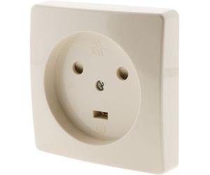 Prise murale ZENITECH Prise a encastrer 20A