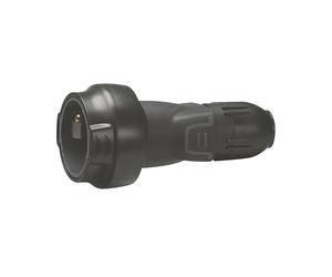 Prise noire verrouillable 2P+T 16A en caoutchouc, Legrand