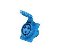 Prise oblique dissimulée 3 conducteurs 4 conducteurs 5 trous 16A32A prise étanche de l'industrie aéronautique mâle et femelle amarrage électricité triphasée(3 core 32A inclined seat)