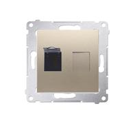 Ordinateur RJ45 prise simple cat.6 avec Simon 54 D61.01/44