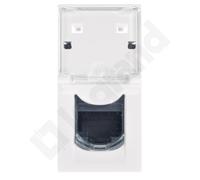 Prise ordinateur M45 BLANCHE 1M 1X UAE 8 CAT.6 UTP 076561