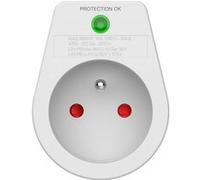 Prise parafoudre 1 sortie Type E - Protection 310J Force Power Blanc Blanc G