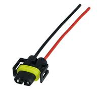 Prise Phare H8 H11 Prise de Phare Douille Ampoule H8 H11 Connecteur H8 Connecteur H11 femelle Adaptateur H8 H11 pour Lampe Voiture Phares antibrouillard PGJ19-1 PGJ19-2 L&P B555-2-1