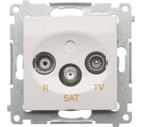 Prise pour antenne satellite double DASK.01/11 CONTACT SIMON
