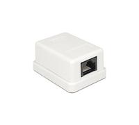 DeLOCK réseau Anschlussdose 1 Port Cat.6 kompakt