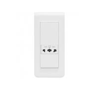 Prise pour rasoir IP24 IK04 Mosaic 5 modules blanc LEGRAND 077586