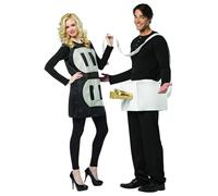 Prise & Prise Couples Déguisement Léger Adulte Taille Unique