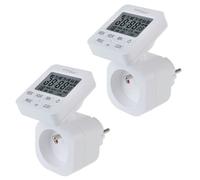 Prise programmable Horloge digitale GreenBlue - minuterie, charge max. 16A, IP20, GB605 E, 2 pièces