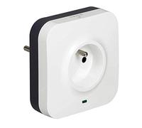 Prise protégée 2P+T + 2 prises RJ45 avec parafoudre
