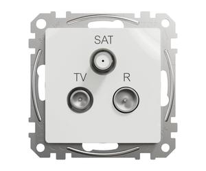 Prise R/TV/SAT siège d'extrémité design i Elements SDD111481