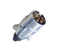 PRISE REMORQUE MALE ALUMINIUM 7 PLOTS 12 VOLTS