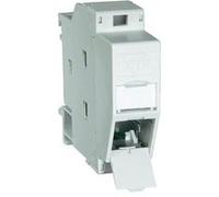 Prise réseau btrnetcom pour montage sur rail din cat 6 ral7035-installation réseau G