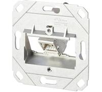 Prise réseau encastré insert CAT 6a 1 port Metz Connect 130B11D11200-E
