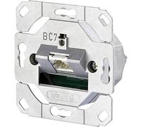 Prise réseau encastré insert CAT 6a 1 port Metz Connect 130C371200-I métal