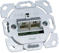 Prise réseau encastré insert CAT 6a Hager