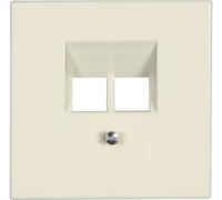 Prise réseau Jung LS969-2UA blanc crème