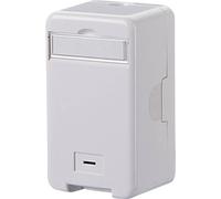 Prise réseau montage apparent (en saillie) non équipé 1 port Metz Connect