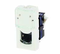 Prise réseau RJ45 - 1 module - catégorie 5E - FTP - Mosaic LEGRAND