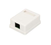 Prise réseau RJ45 KAT5E UTP blanche prise réseau encastrée Extralink 1 pièce