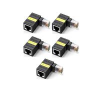 Prise Réseau RJ45 Rotative à 360 Coude à Angle Droit à 90 Degrés Adaptateur Gigabit Convertisseur Universel Mâle Vers Femelle