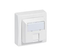 Prise RJ 45 multimédia catégorie 5e FTP appareillage saillie blanc LEGRAND 097618