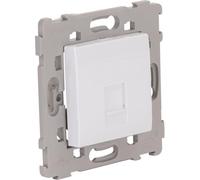Prise RJ11 encastrée Kalya - Blanc - Zenitech