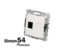 Kontakt-Simon DT1.01/11 Prise de courant en plastique IP20 Blanc 75 mm 32 mm 75 mm