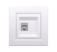 Prise RJ45 1 poste Asfora Blanc Schneider