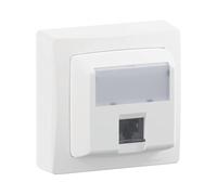 Prise RJ45 1 poste blanc Legrand ASL