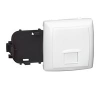 Prise RJ45 ASL numéris et internet 8 contacts blanc - LEGRAND - 086133