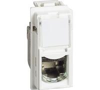 Prise RJ45 blindée cat.6A STP Living Now 1 module - blanc (BTKW4279C6AS)
