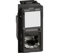 Bticino Prise RJ45 Living Now BTKG4279C6F – Cat.6 FTP 1 module – Noir