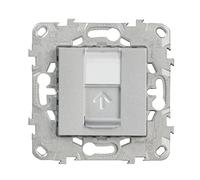 Prise RJ45 CAT 6 STP Aluminium Unica