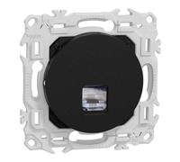Prise RJ45 - Cat.6 STP grade 2TV à 3TV - Odace - S940476 - Schneider - Noir onyx