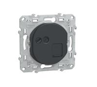 - Prise RJ45 cat.6 STP grade 3 anthracite réseaux VDI - Ovalis - Schneider